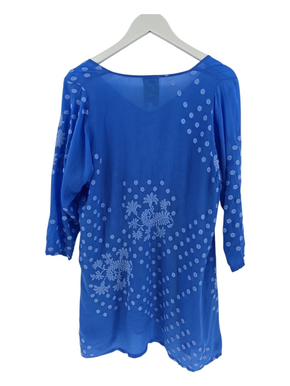 Johnny Was Rion Soleil Tunic/Mini in Blue Size Medium - Picture 8 of 9